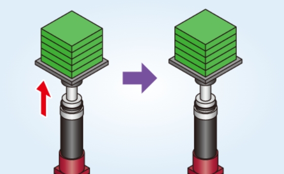 Automotive parts loading/unloading device